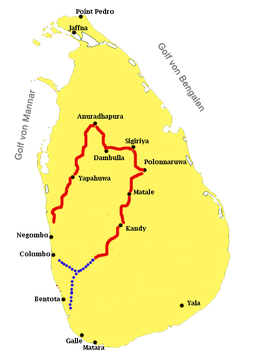 Cycling Route Map